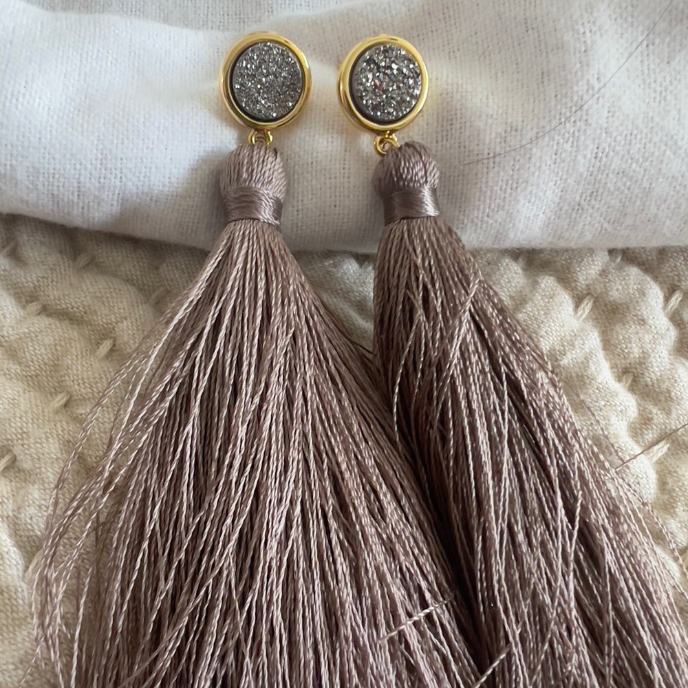 Gorjana Tassel Earrings